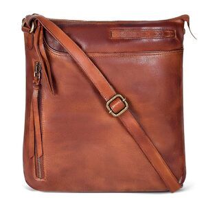 Leather Crossbody Bags for Women - Ladies Sling Handbags - Medium Cross body